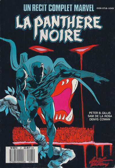 Cover for Un Récit Complet Marvel (Semic S.A., 1989 series) #21 - La Panthère Noire