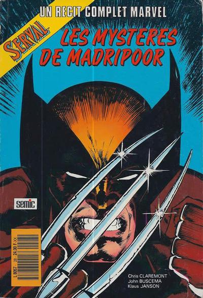 Cover for Un Récit Complet Marvel (Semic S.A., 1989 series) #28 - Les Mystères de Madripoor