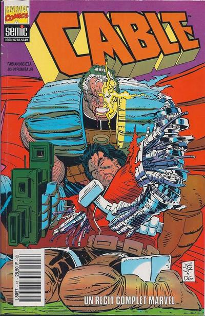 Cover for Un Récit Complet Marvel (Semic S.A., 1989 series) #41 - Cable