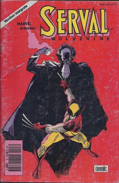 Cover for Serval-Wolverine (Semic S.A., 1989 series) #8