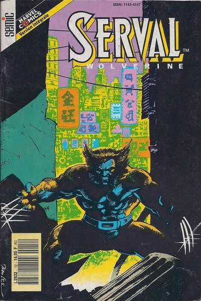 Cover for Serval-Wolverine (Semic S.A., 1989 series) #12