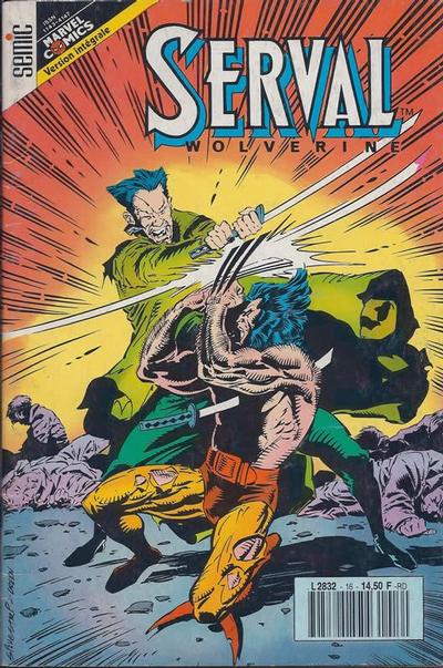 Cover for Serval-Wolverine (Semic S.A., 1989 series) #16