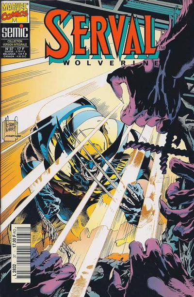 Cover for Serval-Wolverine (Semic S.A., 1989 series) #37