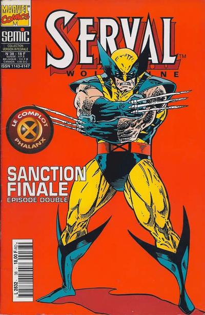 Cover for Serval-Wolverine (Semic S.A., 1989 series) #38