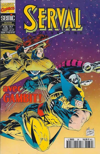 Cover for Serval-Wolverine (Semic S.A., 1989 series) #39
