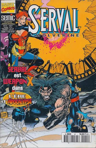 Cover for Serval-Wolverine (Semic S.A., 1989 series) #41