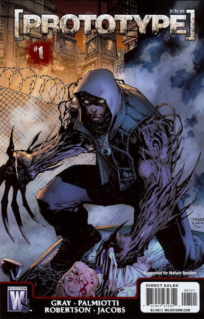 Cover for Prototype (DC, 2009 series) #1 [Jim Lee Cover]