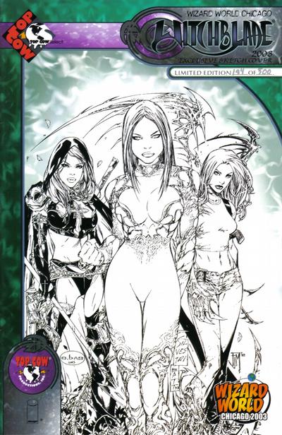 Cover for Witchblade (Image, 1995 series) #61 [Wizard World Chicago Variant]