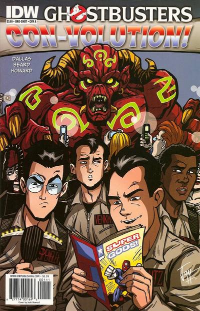 Cover for Ghostbusters: Con-Volution (IDW, 2010 series) [Cover A]