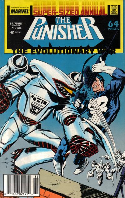 Cover for The Punisher Annual (Marvel, 1988 series) #1 [Newsstand]