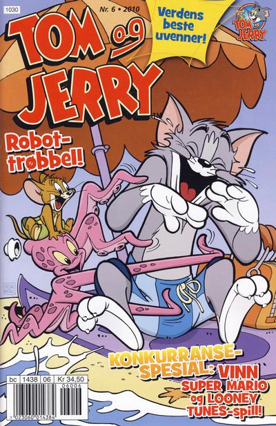 Cover for Tom og Jerry (Hjemmet / Egmont, 2010 series) #6/2010