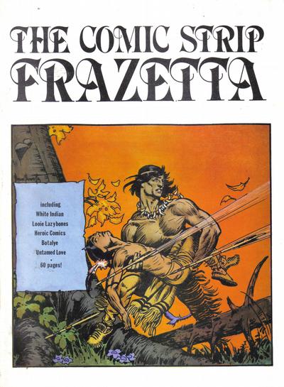 Cover for The Comic Strip Frazetta (Pure Imagination, 1980 series) 
