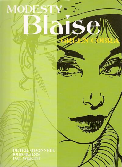 Cover for Modesty Blaise (Titan, 2004 series) #[14] - Green Cobra