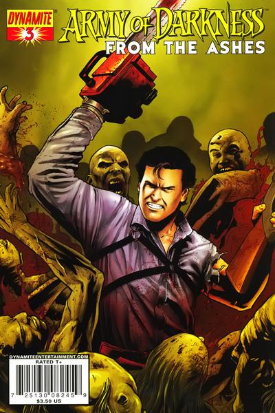 Cover for Army of Darkness (Dynamite Entertainment, 2007 series) #3 [Fabiano Neves Cover]