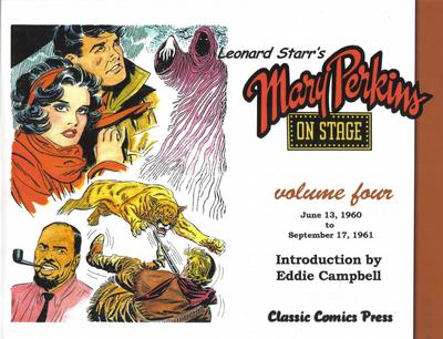 Cover for Leonard Starr's Mary Perkins on Stage (Classic Comics Press, 2006 series) #4