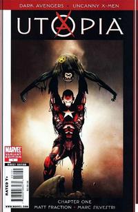 Cover Thumbnail for Dark Avengers / Uncanny X-Men: Utopia (Marvel, 2009 series) #1 [Jae Lee Cover]