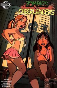 Cover Thumbnail for Zombies vs Cheerleaders (Moonstone, 2010 series) #1 [Cover A - Justin Ridge]