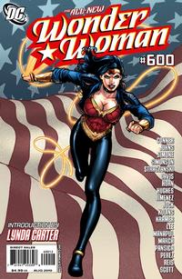 Cover for Wonder Woman (DC, 2006 series) #600 [Second Printing]