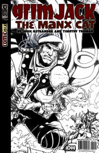Cover Thumbnail for Grimjack: The Manx Cat (IDW, 2009 series) #1 [RI Sketch Cover]