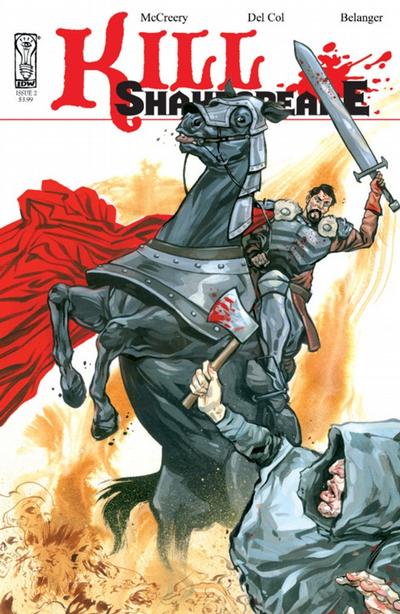 Cover for Kill Shakespeare (IDW, 2010 series) #2 [Regular Cover]