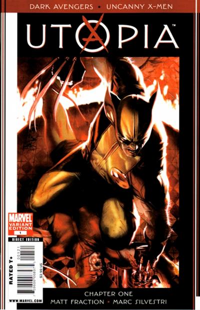 Cover for Dark Avengers / Uncanny X-Men: Utopia (Marvel, 2009 series) #1 [Bianchi Cover]