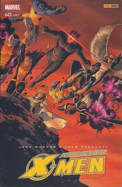 Cover for Astonishing X-Men (Panini France, 2005 series) #40