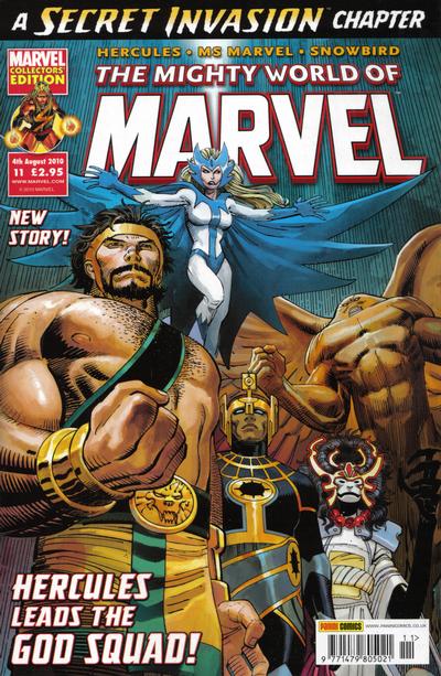 Cover for The Mighty World of Marvel (Panini UK, 2009 series) #11
