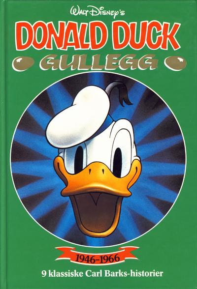 Cover for Donald Duck bøker [Gullbøker] (Hjemmet / Egmont, 1984 series) #[1988] - Gullegg