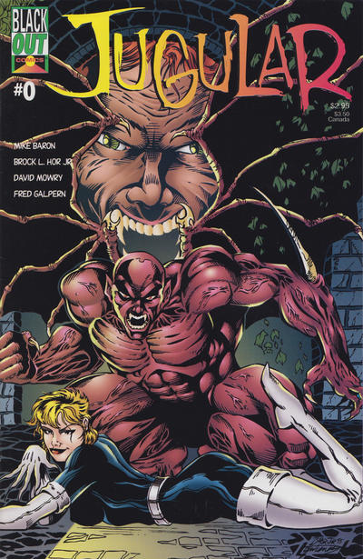Cover for Jugular (Blackout Comics, 1995 series) #0