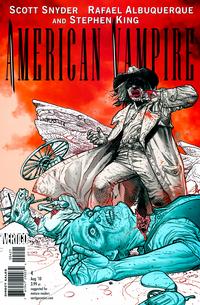 Cover for American Vampire (DC, 2010 series) #4 [J. H. Williams III Cover]