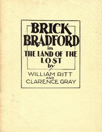 Cover for Brick Bradford in The Land of the Lost (Pacific Comics Club, 1981 series) 