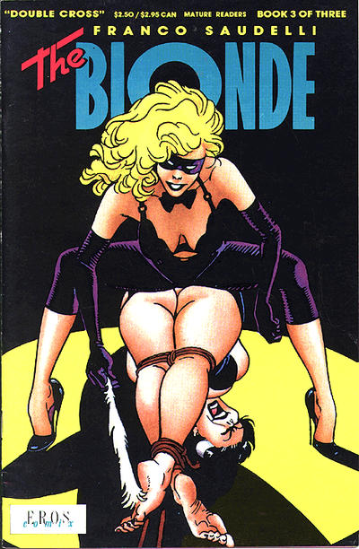 Cover for The Blonde: Double Cross (Fantagraphics, 1991 series) #3