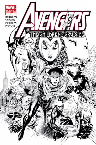 Cover for Avengers: The Children's Crusade (Marvel, 2010 series) #1 [Third Printing]