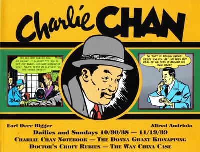 Cover for Charlie Chan Dailies and Sundays 10/30/38 to 11/19/39 (Pacific Comics Club, 2001 series) 