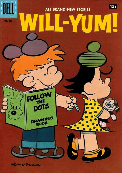 Cover for Four Color (Dell, 1942 series) #902 - Will-Yum! [15 cent variant]