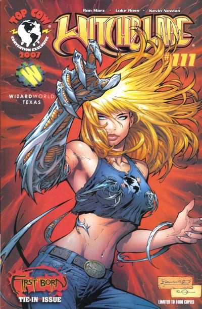 Cover for Witchblade (Image, 1995 series) #111 [Wizard World Texas Variant]