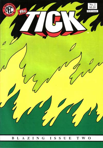 Cover for The Tick (New England Comics, 1988 series) #2 [Fourth Edition]