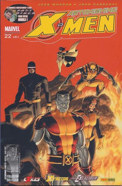 Cover for Astonishing X-Men (Panini France, 2005 series) #22
