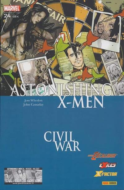 Cover for Astonishing X-Men (Panini France, 2005 series) #24