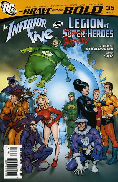 Cover for The Brave and the Bold (DC, 2007 series) #35