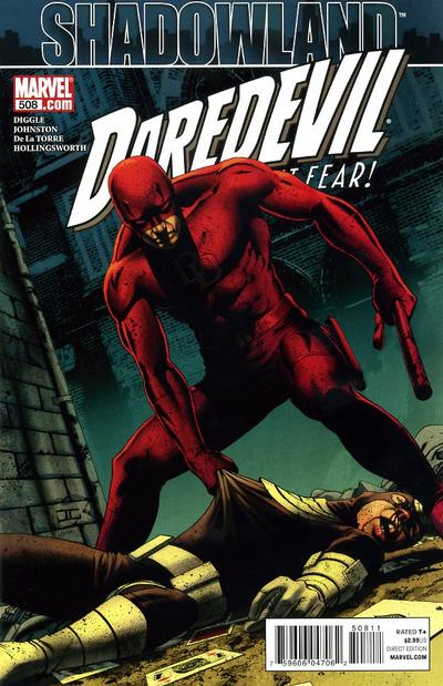 Cover for Daredevil (Marvel, 1998 series) #508