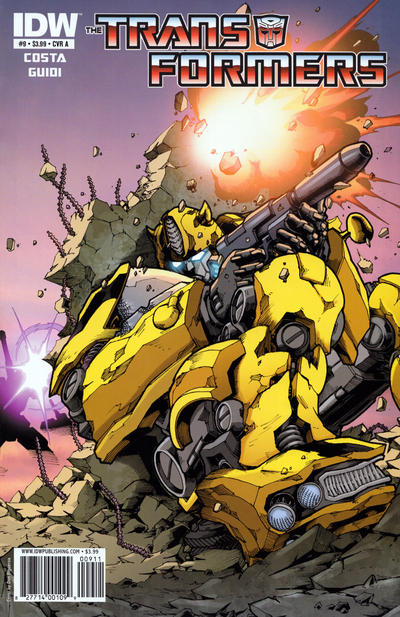 Cover for The Transformers (IDW, 2009 series) #9 [Cover A]