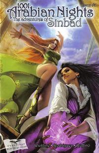 Cover for 1001 Arabian Nights: The Adventures of Sinbad (Zenescope Entertainment, 2008 series) #3 [Cover B - Stjepan Sejic]