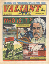 Cover Thumbnail for Valiant and TV21 (IPC, 1971 series) #9th March 1974