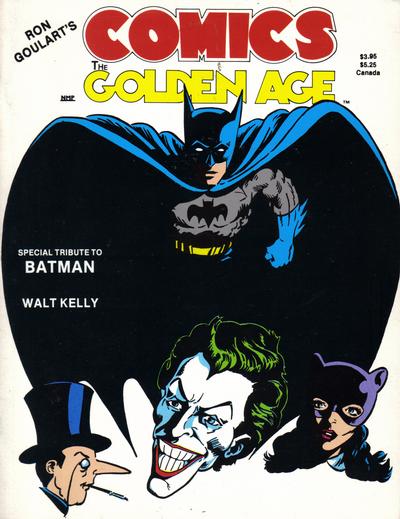 Cover for Comics the Golden Age (New Media Publishing, 1984 series) #5