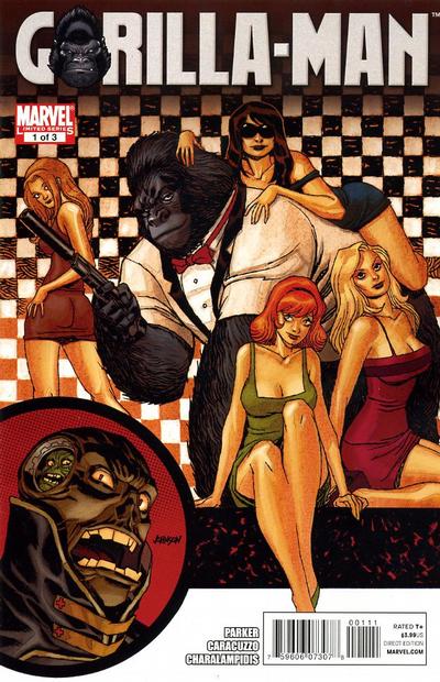 Cover for Gorilla Man (Marvel, 2010 series) #1