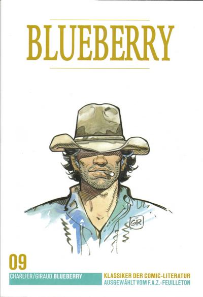 Cover for Klassiker der Comic-Literatur (Frankfurter Allgemeine, 2005 series) #9 - Blueberry
