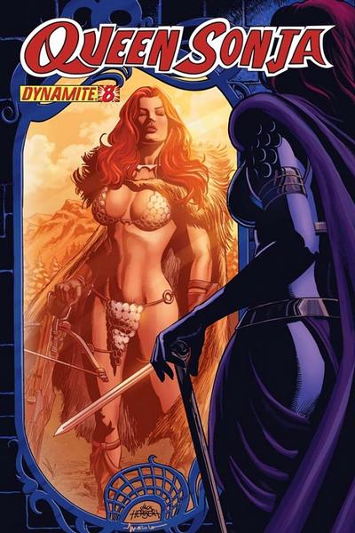 Cover for Queen Sonja (Dynamite Entertainment, 2009 series) #8 [Jackson Herbert Cover]
