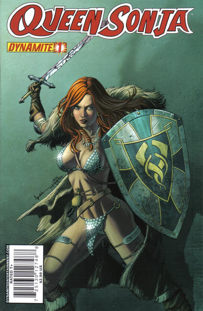 Cover for Queen Sonja (Dynamite Entertainment, 2009 series) #1 [Jackson Herbert Cover]
