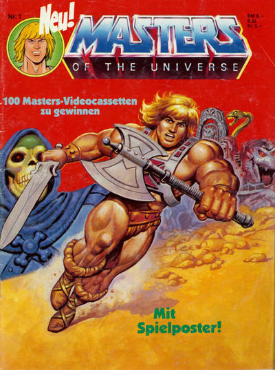 Cover for Masters of the Universe (Egmont Ehapa, 1987 series) #1/1987